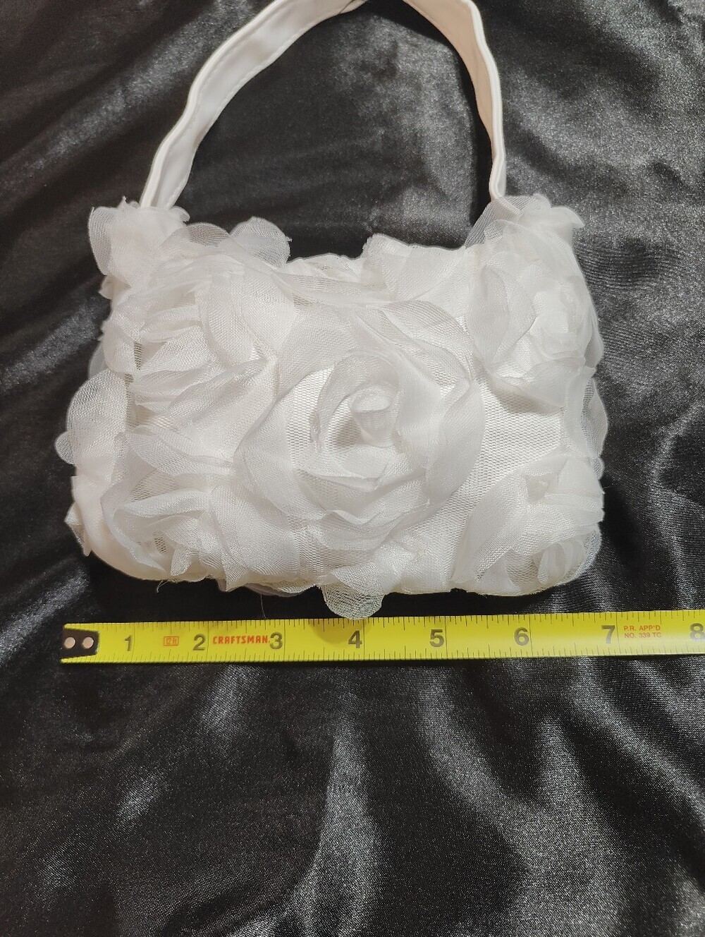 White Rose Evening Bag - Picture 6 of 6